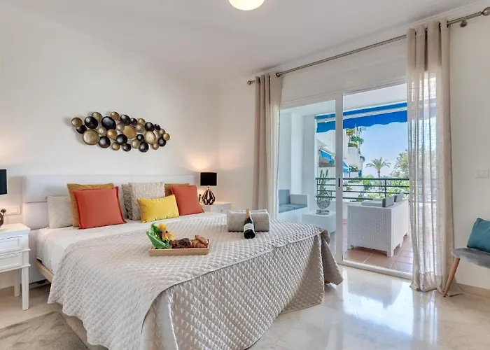 Mediterranean Getaway Seaviews At Puerto Banus Appartement Marbellac
